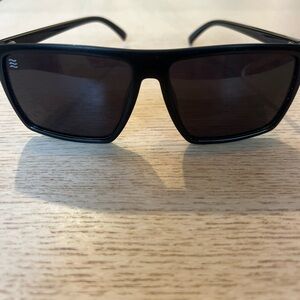 Neven Black Square Sunglasses